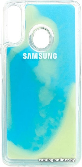 

Чехол для телефона EXPERTS Neon Sand Tpu для Samsung Galaxy A40 (синий)