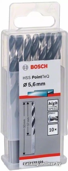 

Набор оснастки Bosch 2608577224 (10 предметов)