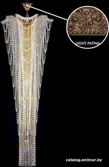 

Подвесная люстра ArtGlass Melanie Dia 550X1500 Light Patina Ce