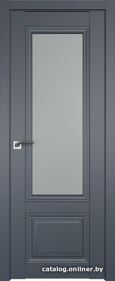 

Межкомнатная дверь ProfilDoors 2.103U 60x200 (антрацит, стекло матовое)