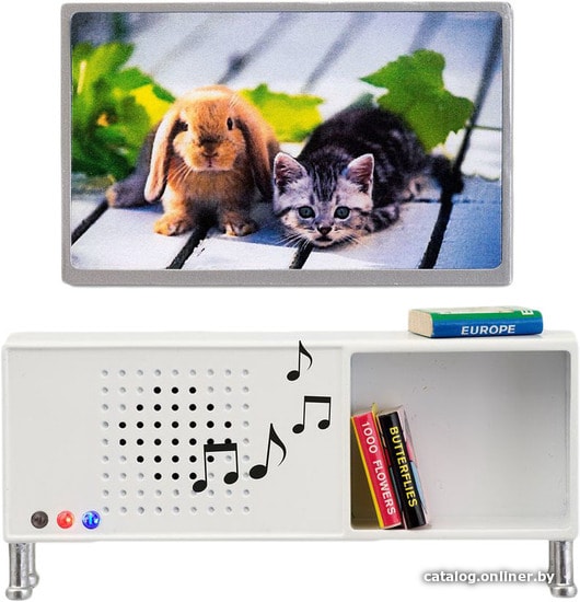 

Аксессуары для кукольного домика Lundby Музыкальный центр и телевизор 60208200