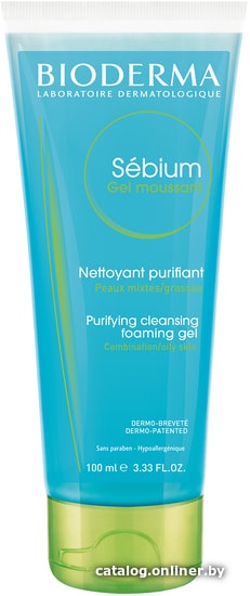 

Bioderma Sebium Gel Moussant гель для умывания 100 мл