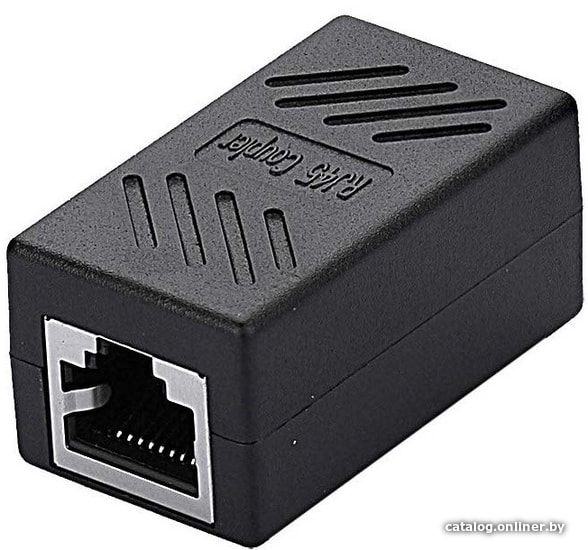 

Коннектор-соединитель Orient RJ45 - RJ45 C86 (черный)