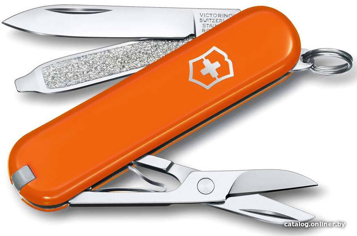 

Мультитул Victorinox Classic SD Colors 0.6223.83B1 (блистер, оранжевый)