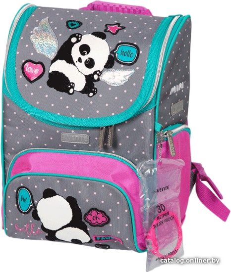 

Школьный рюкзак deVente 7030112 (mini panda)