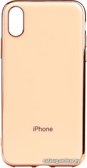 

Чехол для телефона EXPERTS Plating Tpu для Apple iPhone 7 Plus 5,5" (розово-золотой)