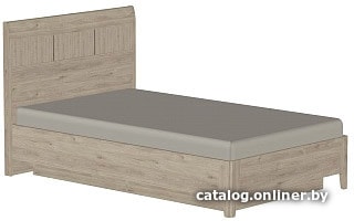 

Кровать Лером КР-1861 120x200 (гикори джексон светлый)