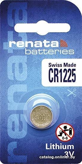 

Батарейка Renata Lithium CR1225