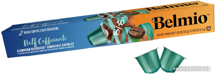 

Кофе в капсулах Belmio Half Caffeinato 10 шт