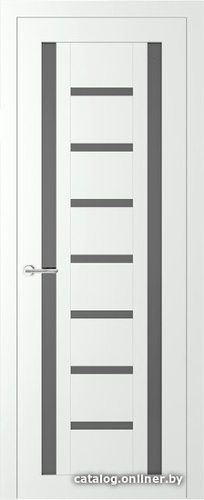 

Межкомнатная дверь Favorite FV-15.1 60x200 (ясень снежный, стекло графит)