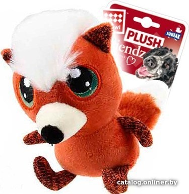 

Игрушка для собак GiGwi Лиса с пищалкой 75351-1
