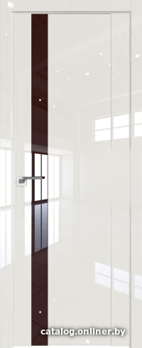 

Межкомнатная дверь ProfilDoors 62L 60x200 (магнолия люкс, стекло lacobel коричневый лак)