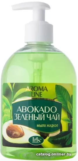 

Iris Cosmetic Мыло жидкое Aroma Line Авокадо и зеленый чай 500 мл