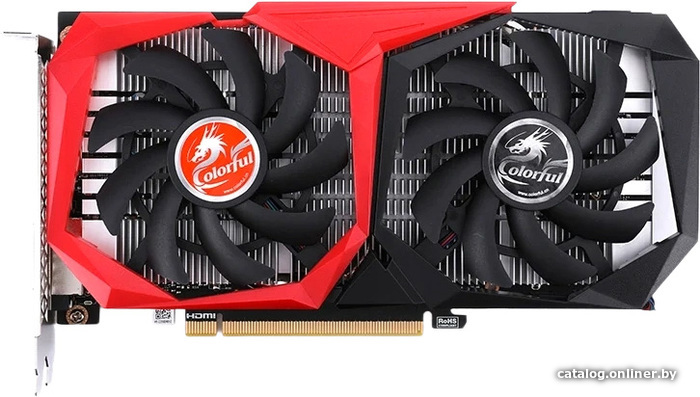 

Видеокарта Colorful GeForce GTX 1650 NB 4GD6 V3-V