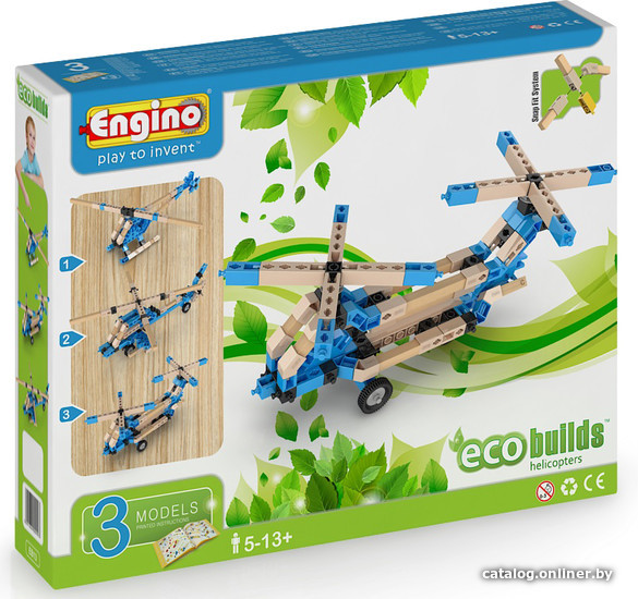 

Конструктор Engino Eco Builds EB13 Вертолеты