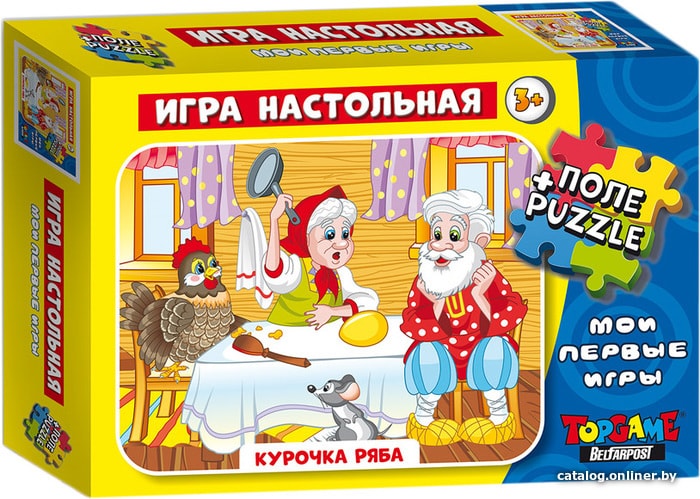 

Детская настольная игра Topgame Курочка Ряба