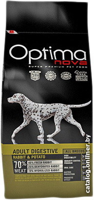 

Сухой корм для собак Optimanova Adult Digestive Rabbit & Potato 0.8 кг