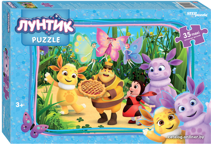 

Мозаика/пазл Step Puzzle Maxi Лунтик new 1 91266 (35 эл)