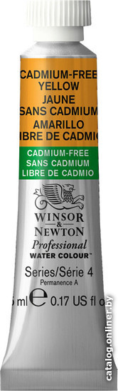

Акварельные краски Winsor & Newton Professional №890 102890 (5 мл, бескадмиевый желтый)