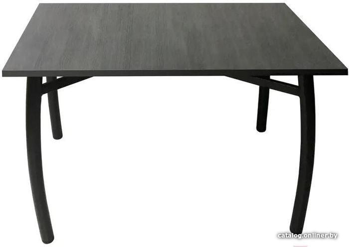 

Кухонный стол Solt 120x80 (северное дерево темное/ноги черные)
