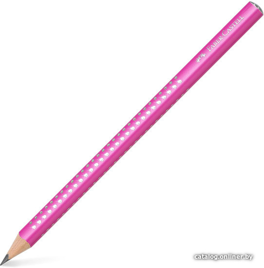 

Простой карандаш Faber Castell Grip Jumbo Sparkle 111612 (розовый)