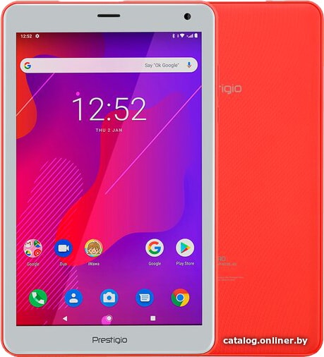 

Планшет Prestigio Q Pro PMT4238_4G_D_RD (коралловый)