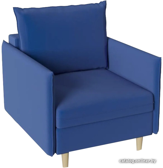 

Интерьерное кресло Смарт Сливен А1061560360 (велюр/Zara Blue)