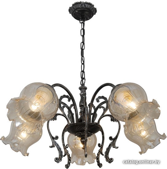 

Подвесная люстра Sfera-sveta 85642/5 BK+SILVER