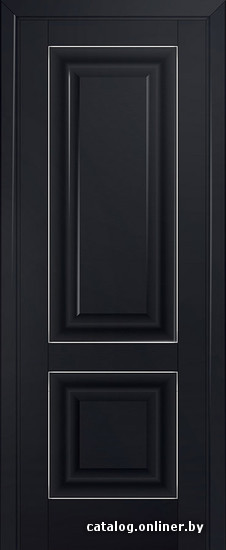 

Межкомнатная дверь ProfilDoors 27U Черный матовый