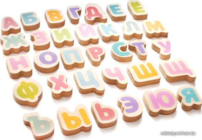 

Алфавит Уланик Магнитный из дерева mmal001