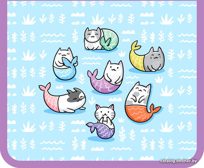 

Папка для тетрадей ArtSpace Cats-mermaids ПТ-73_43812