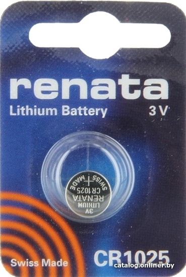 

Батарейка Renata Lithium CR1025