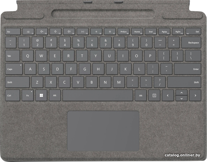

Клавиатура Microsoft Surface Pro Signature Keyboard Cover (платина, нет кириллицы)