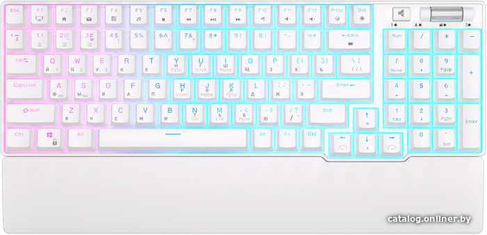 

Клавиатура Royal Kludge RK96 RGB (белый, RK Red)