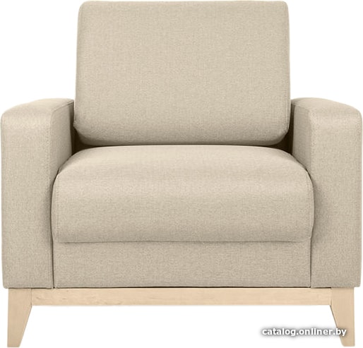 

Интерьерное кресло Divan Гритон Textile Beige (sherlock 110 рогожка, бежевый)