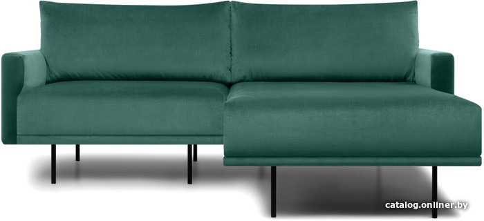 

Угловой диван Divan Мисл-1 Barhat Emerald 172529 (велюр, зеленый)