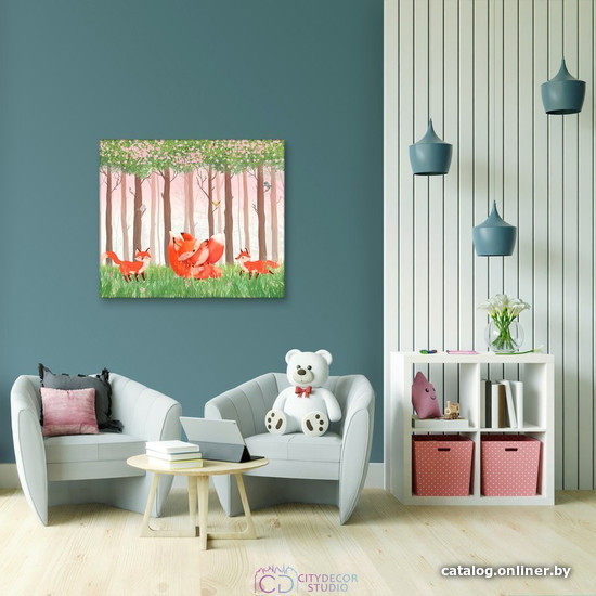 

Модульная картина Citydecor Magic Forest 2.104 60x70 см