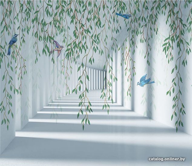 

Виниловые обои Citydecor Flower Tunnel 3D 2 300x270