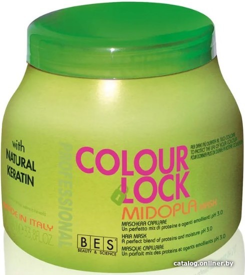 

BES Beauty&Science Color Lock Питательная Midopla 1 л