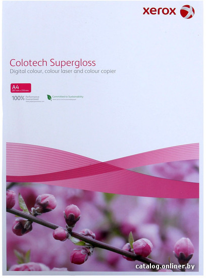 

Офисная бумага Xerox Colotech Super Gloss A4 (210 г/м2) (003R97682)