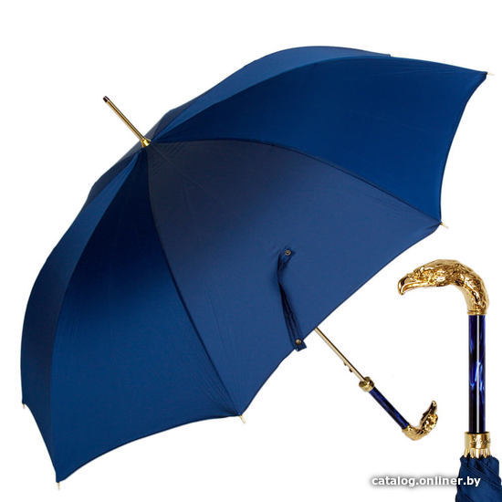 

Зонт-трость Pasotti Eagle Gold Oxford Blu