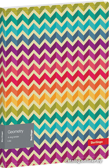 

Папка для бумаг Berlingo Geometry RB4_4D101
