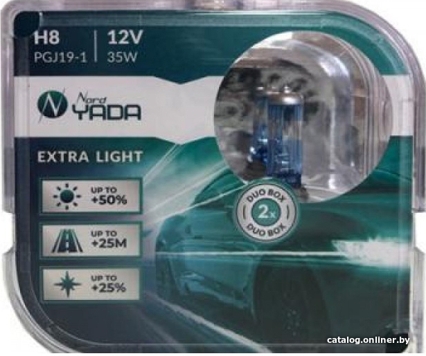

Галогенная лампа Nord Yada H8 Extra Light 2шт