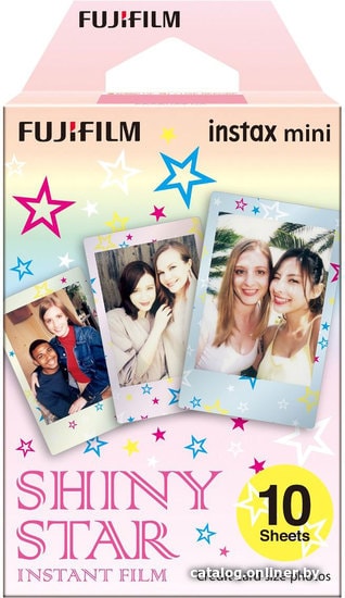 

Картридж для моментальной фотографии Fujifilm Instax Mini Shiny Star (10 шт.)