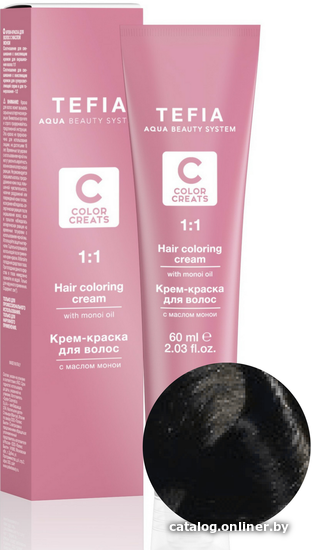 

Крем-краска для волос Tefia Color Creats 5/0 (светлый брюнет)