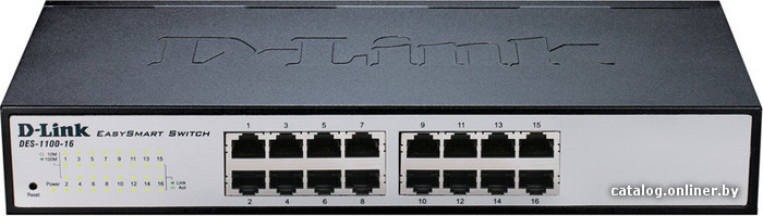 

Настраиваемый коммутатор D-Link DES-1100-16