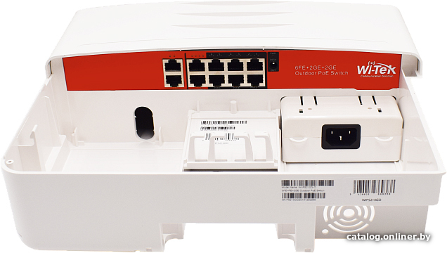 

Неуправляемый коммутатор Wi-Tek WI-PS210G-O