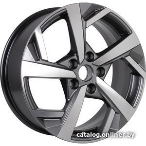 

Литые диски Khomen KHW1712 17x7" 5x114.3мм DIA 67.1мм ET 45мм Gray-FP