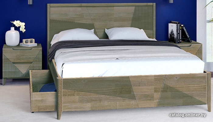 

Кровать Vegas Linea 200x180 (с выдвижным ящиком)
