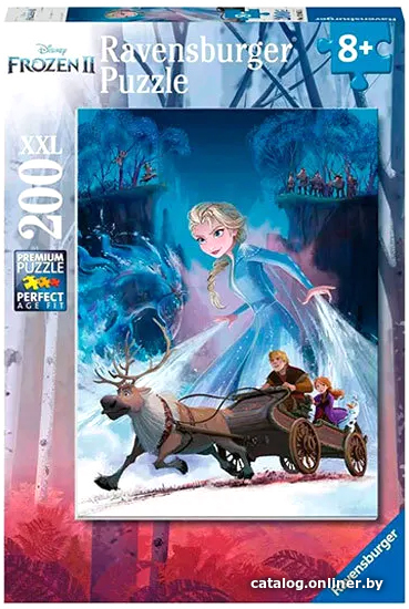 

Пазл Ravensburger Холодное сердце. Таинственный лес 12865 (200 эл)